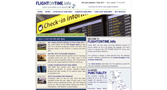 Desktop Screenshot of flightontime.info